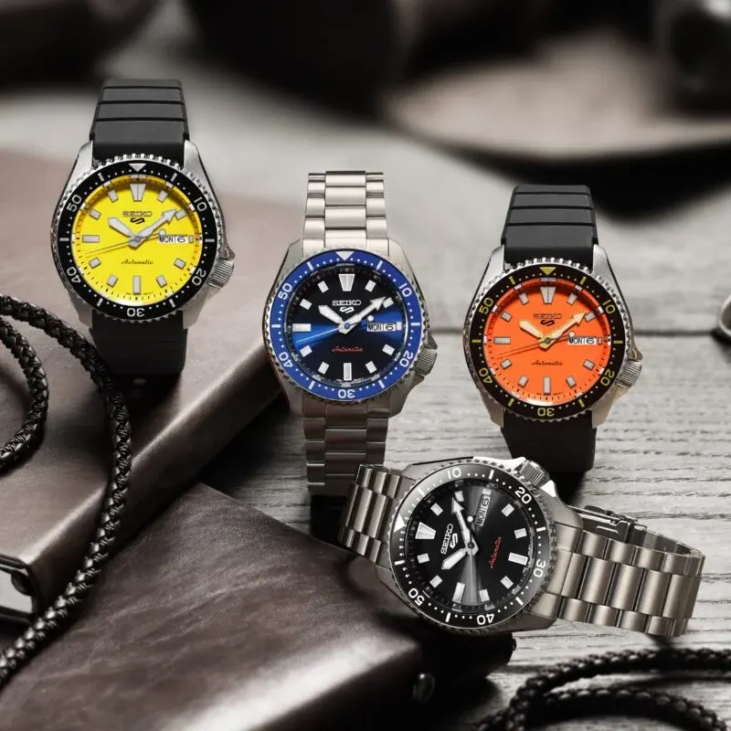 Seiko 5 Sports SKX Blue Dial Automatic Men’s Watch- SRPL83